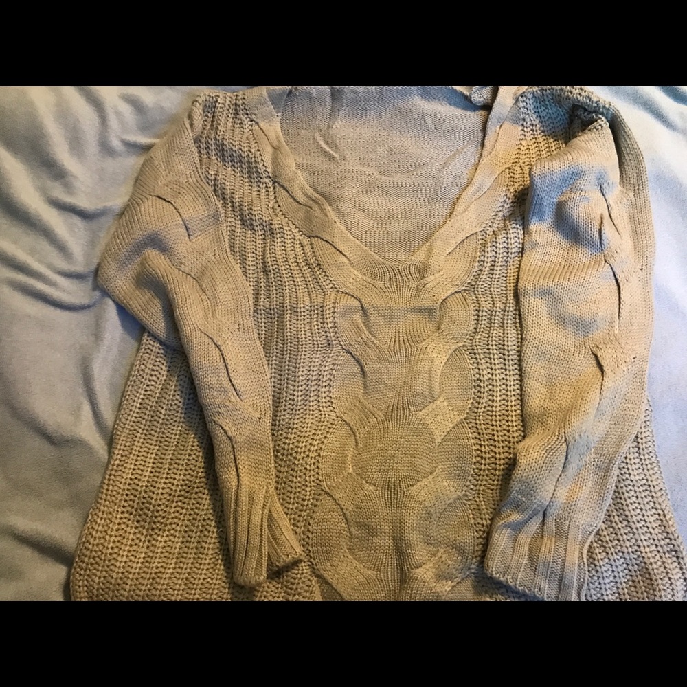 Tan off shoulder top * 1 remaining * - Picture 4 of 5